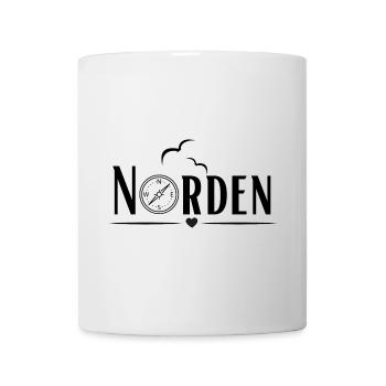Norden - Norddeutsch Maritim - Tasse - Weiß - Vorne