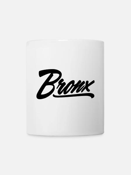 bronx shirt - Tasse - Weiß