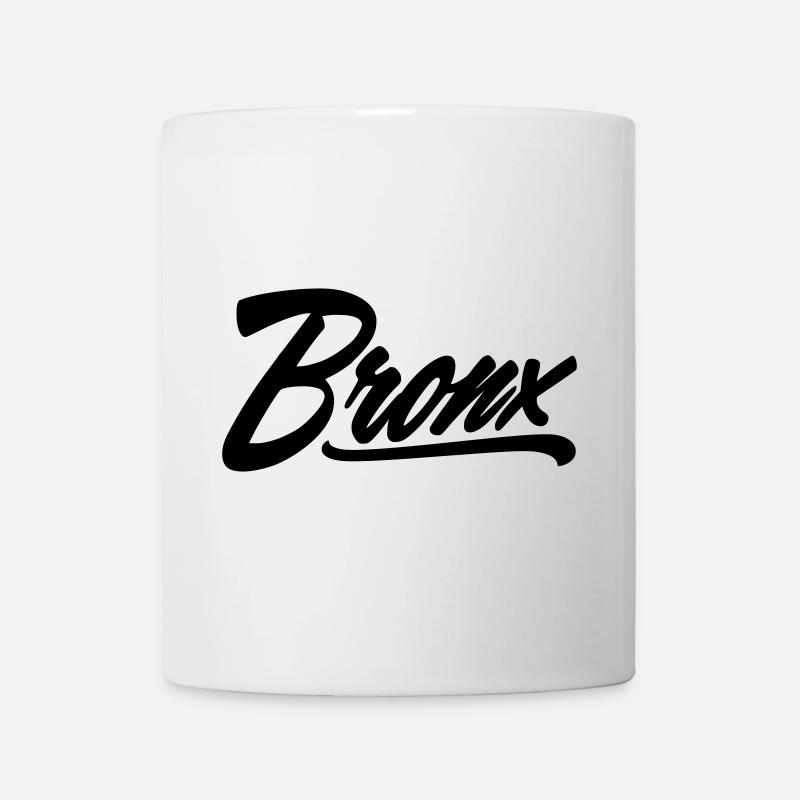 bronx shirt - Tasse - Weiß