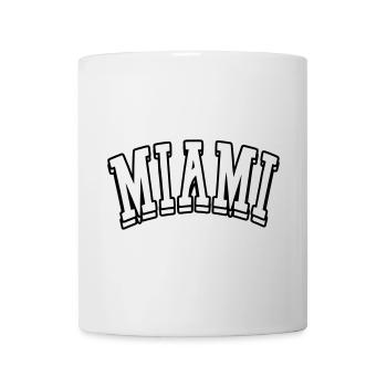 Maillot Miami - Mug blanc - blanc - Devant