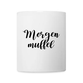 Morgenmuffel - Tasse - Weiß - Vorne