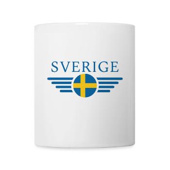 Suède - Mug blanc - blanc - Devant