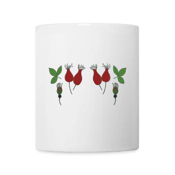Rosehip in the forest - Mug - white - Front