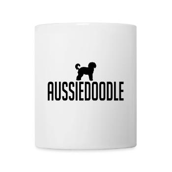 Aussiedoodle Races de chiens Chiens Wilsigns - Mug blanc - blanc - Devant