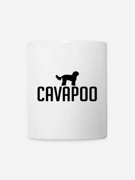 Cavapoo Hunderasse Hunde Wilsigns - Tasse - Weiß