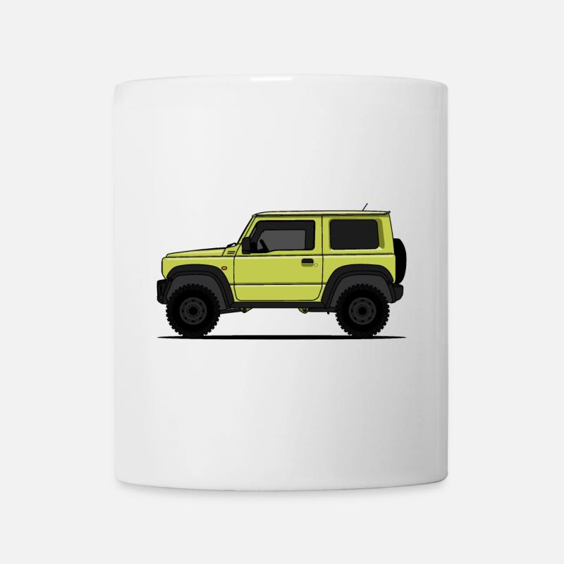 Jimny Gelb - Tasse - Weiß