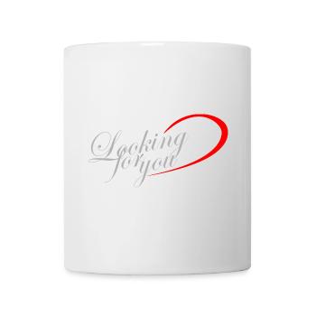 Looking for you - Tasse - Weiß - Vorne