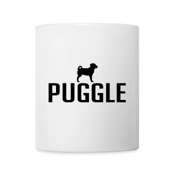 Puggle Dog race Chiens Wilsigns - Mug blanc - blanc - Devant