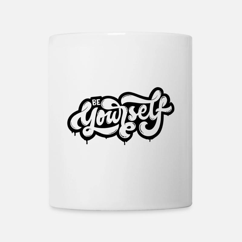 be yourself - Mug - white