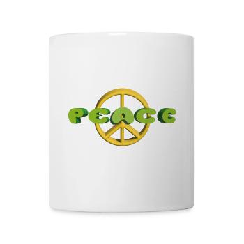 Peace, Joy, Pancakes - Mug - white - Front