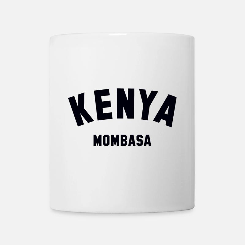 MOMBASA, KENYA - Mug blanc - blanc