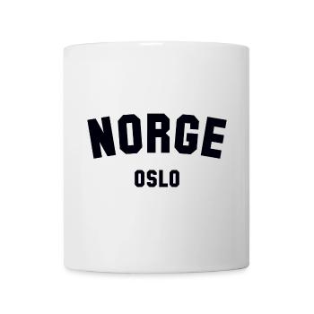 OSLO, Norvège Norwegen Norge - Mug blanc - blanc - Devant