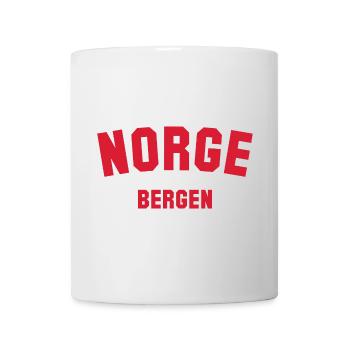 BERGEN, Norway Norwegen Norge - Mug - white - Front