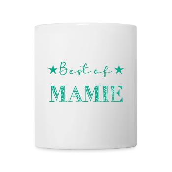 MAMIE. MAMAN. FÊTE DES MÈRES - Mug blanc - blanc - Devant