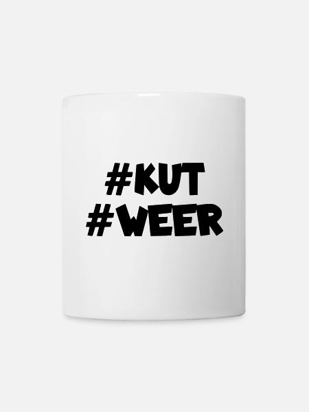 Wieder Muschi * - Tasse - Weiß