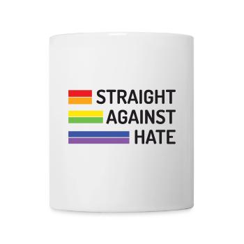 Pride Month - Straight Against Hate - Mug - white - Front