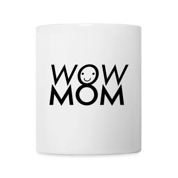 Wow Mom - Tasse - Weiß - Vorne