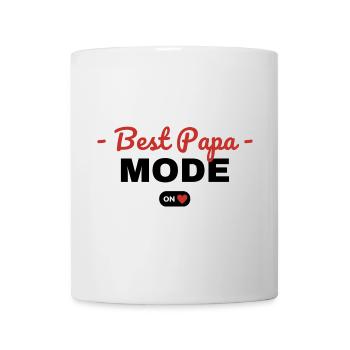 Best Papa Mode On - Cadeau papa - Mug blanc - blanc - Devant