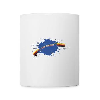 i like Germany water blobs - Mug - white - Front