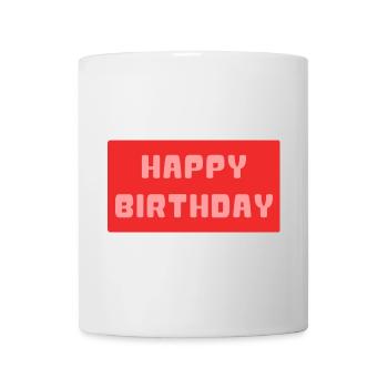 ALLES GUTE ZUM GEBURTSTAG. ALLES GUTE ZUM GEBURTSTAG. JAHRESTAG. - Tasse - Weiß - Vorne