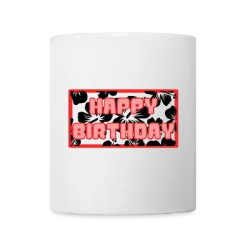 ALLES GUTE ZUM GEBURTSTAG. ALLES GUTE ZUM GEBURTSTAG. JAHRESTAG. - Tasse - Weiß - Vorne