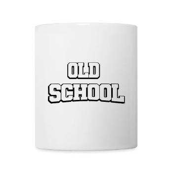 Old School Design - Mug - white - Front