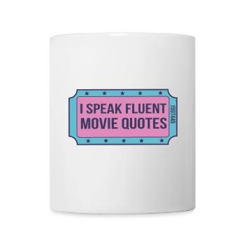 Film drôle - Mug blanc - blanc - Devant