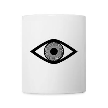 Œil, Hypnose, Magie, Vision, Sorcellerie, Illusion - Mug blanc - blanc - Devant