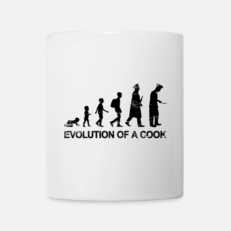 Koch Evolution - Tasse - Weiß