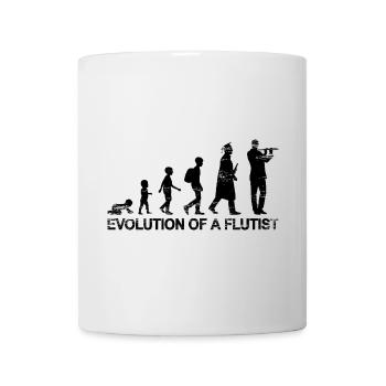 Development of a flutist - Mug - white - Front