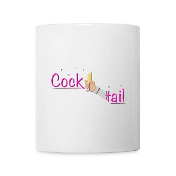 Cocktail Drink Toast Cheers - Mug - white - Front