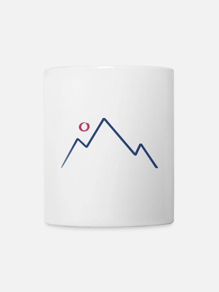 Mountain Sun - Mug - white