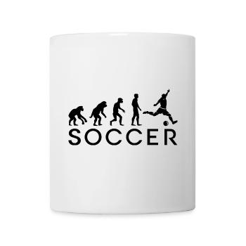 Football Evolution Soccer League icône de la Coupe du monde de l’ - Mug blanc - blanc - Devant