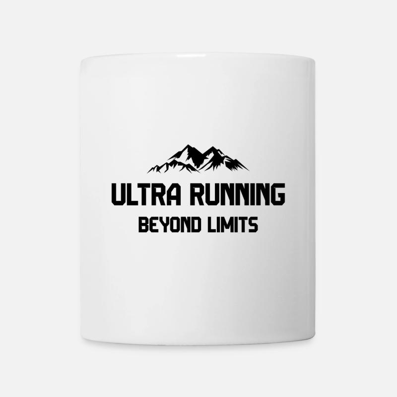 Ultra Running - Jenseits der Grenzen - Tasse - Weiß