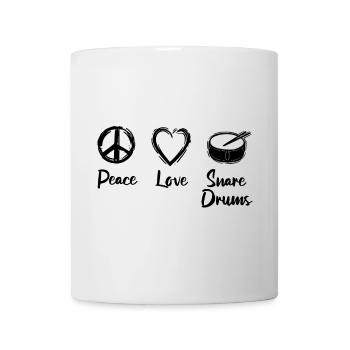 Kleine Trommel - Tasse - Weiß - Vorne
