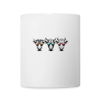 meine gang kühe bauernhof tiere landleben rinder - Tasse - Weiß - Vorne