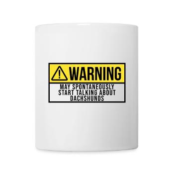 Dachshund - Mug - white - Front