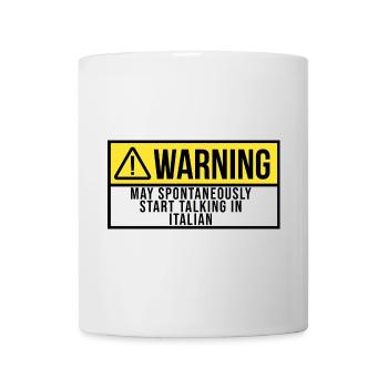 Italien - Mug blanc - blanc - Devant