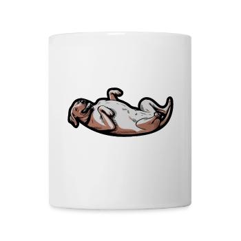 Rhodesian Ridgeback Yoga Rhodesian Ridgebacks - Tasse - Weiß - Vorne