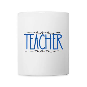 Professeur Fière Maman Mignon Cadeau - Mug blanc - blanc - Devant