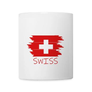Swiss Schweiz Switzerland - Tasse - Weiß - Vorne