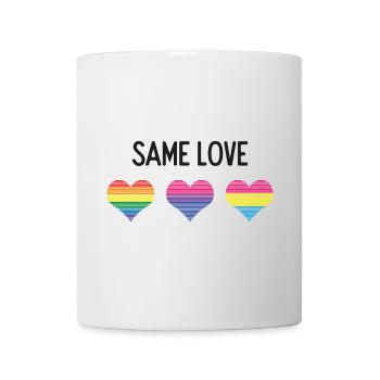 LGBTQ Pride Month - Same Love - Mug - white - Front