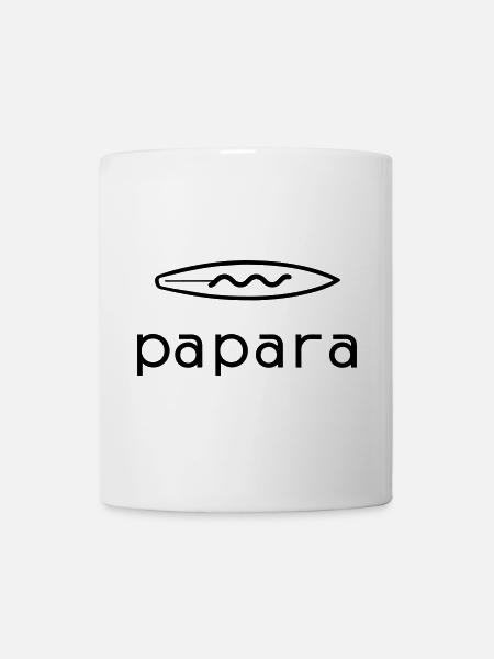 Papara Tahiti Surf Spot - Mug blanc - blanc