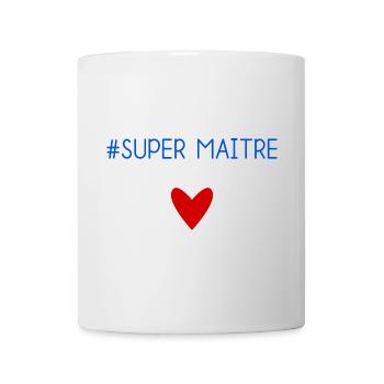 MEISTER. MEISTER. VIELEN DANK. DANKE, MEISTER. MEISTER - Tasse - Weiß - Vorne