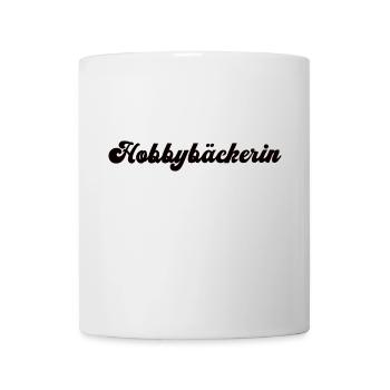 Hobbybäckerin Hobby Backen Konditorin Bäckerin - Tasse - Weiß - Vorne