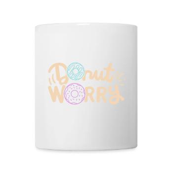 Donut inspirierender Donut - Tasse - Weiß - Vorne