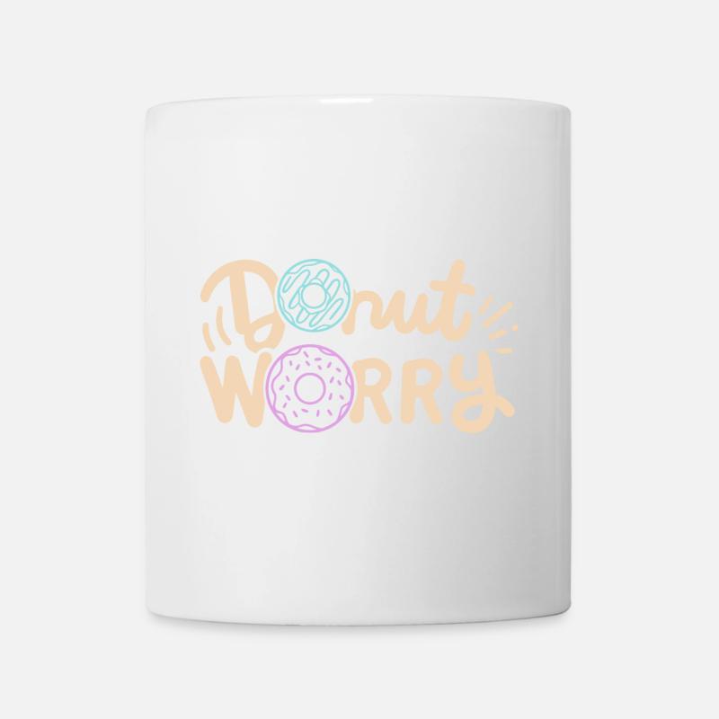 Donut inspirierender Donut - Tasse - Weiß