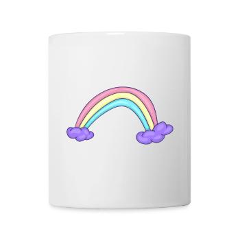 Dress up in joy with our rainbow collection - Mug - white - Front