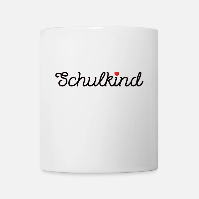Schulkind Einschulung Berufsschule Schulanfang - Tasse - Weiß