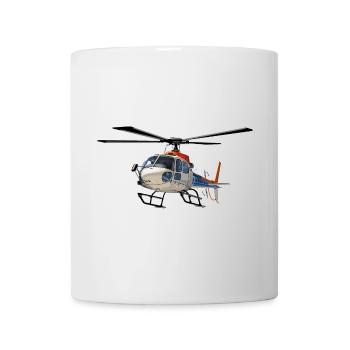 Hubschrauber Einsatz - Tasse - Weiß - Vorne